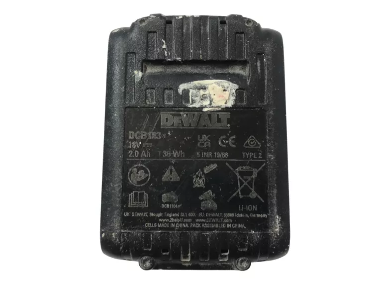 AKUMULATOR DEWALT DCB183 2AH 18V