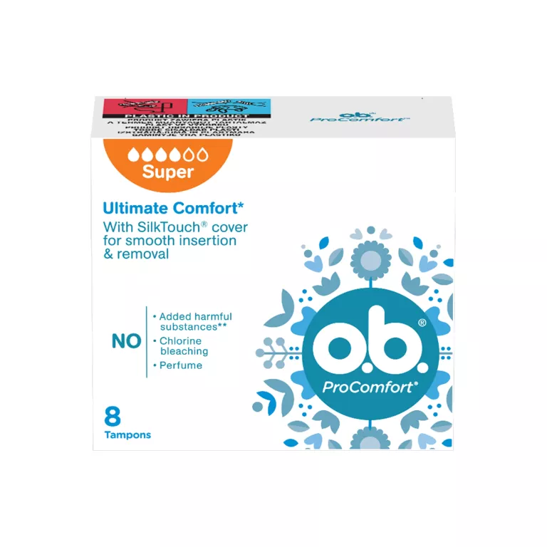 O.B. PROCOMFORT TAMPONY SUPER 8 SZTUK