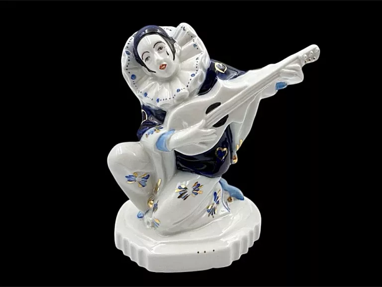 PIEROT PORCELANOWA FIGURKA 16 CM