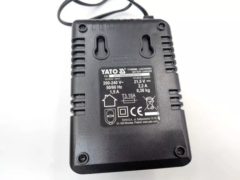 YATO SZLIFIERKA KĄTOWA 18V 125MM 4AH ŁAD YT-828294 #KOMPLET