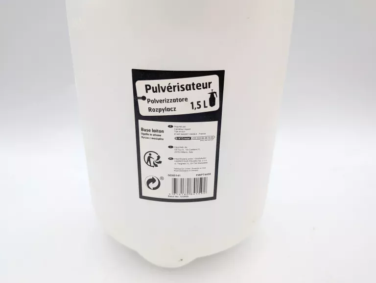 OPRYSKIWACZ OGRODOWY Z POMPKĄ 1,5L