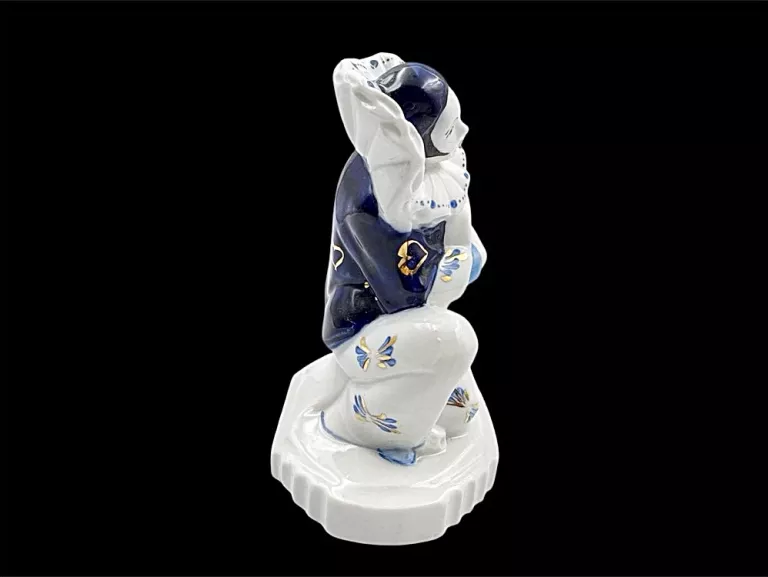 PIEROT PORCELANOWA FIGURKA 16 CM