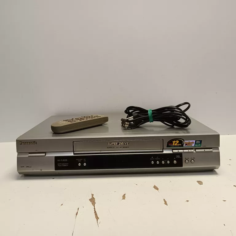 PANASONIC ODTWARZAC KASET NV-FJ628EE-S