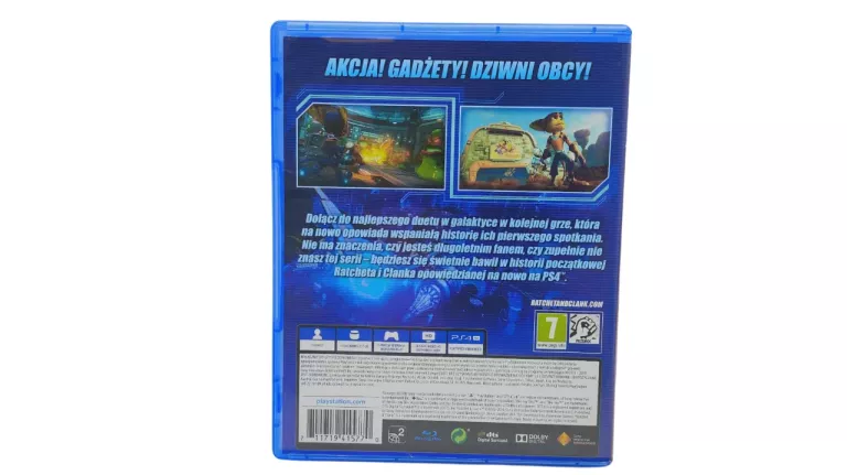GRA PS4 RATCHET AND CLANK POLSKI DUBBING