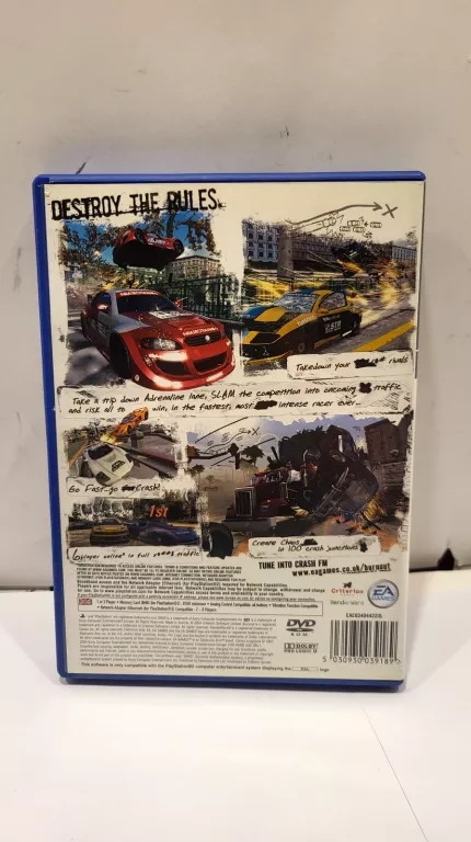 GRA NA PS2  BURNOUT 3 TAKEDOWN