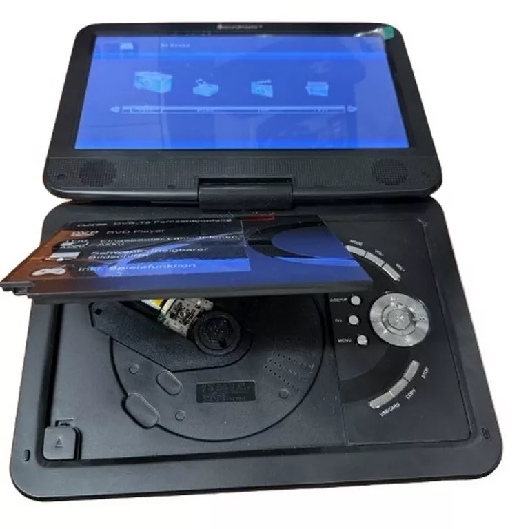 PRZENOŚNY ODTWARZACZ DVD + TUNER DVB-T2 SOUNDMASTER PDB1910SW