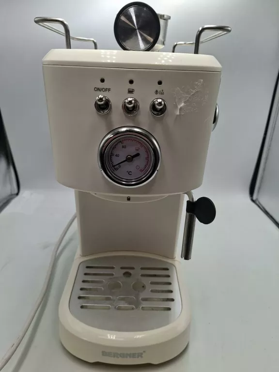 KOLBOWY EKSPRES CIŚNIENIOWY BERGNER RETRO 1100 W