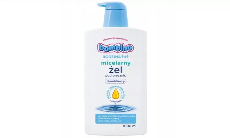ŻEL POD PRYSZNIC BAMBINO RODZINA MICELARNY 1000ML