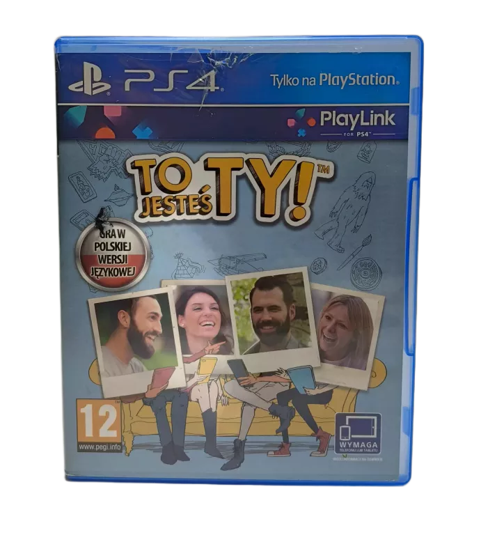 TOWARZYSKA  GRA NA PS4 TO JESTEŚ TY !    POLSKI DUBBING PS4