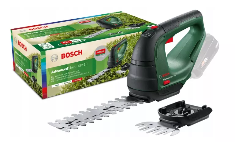 NOŻYCE AKUMULATOROWE DO TRAWY I KRZEWÓW ADVANCEDSHEAR 18V-10 BOSCH