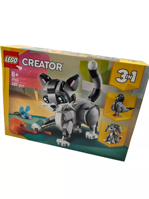 LEGO CREATOR 3 W 1 31163 PSOTNY KOT