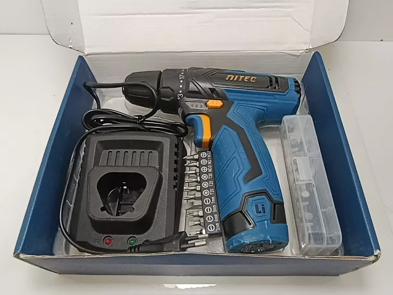 AKUMULATOROWA WIERTARKO WKRĘTARKA 12 V NITEO TOOLS