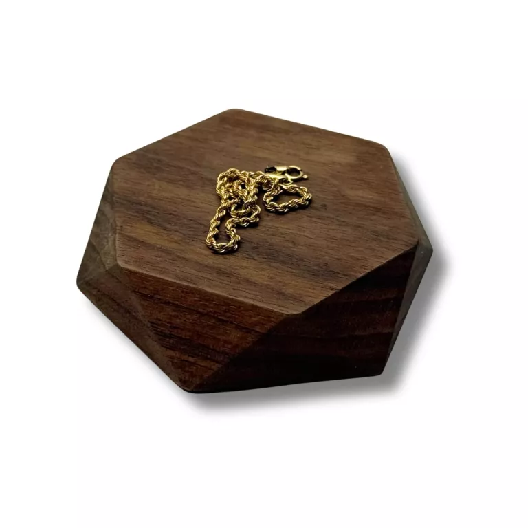 ZŁOM ZŁOTA ZERWANY ŁAŃCUSZEK PRÓBA 585 WAGA 1.01G