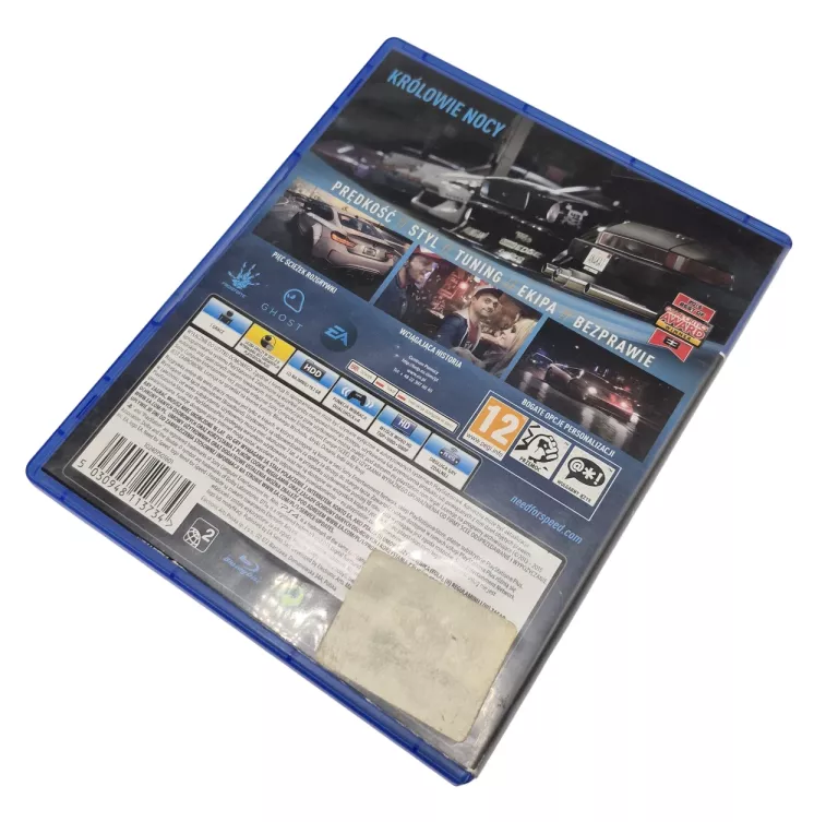 NEED FOR SPEED GHOST PS4