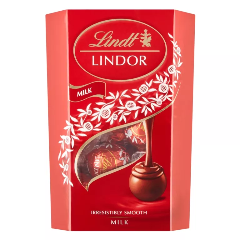 PRALINY LINDT LINDOR MILK CZEKOLADA MLECZNA 200 G