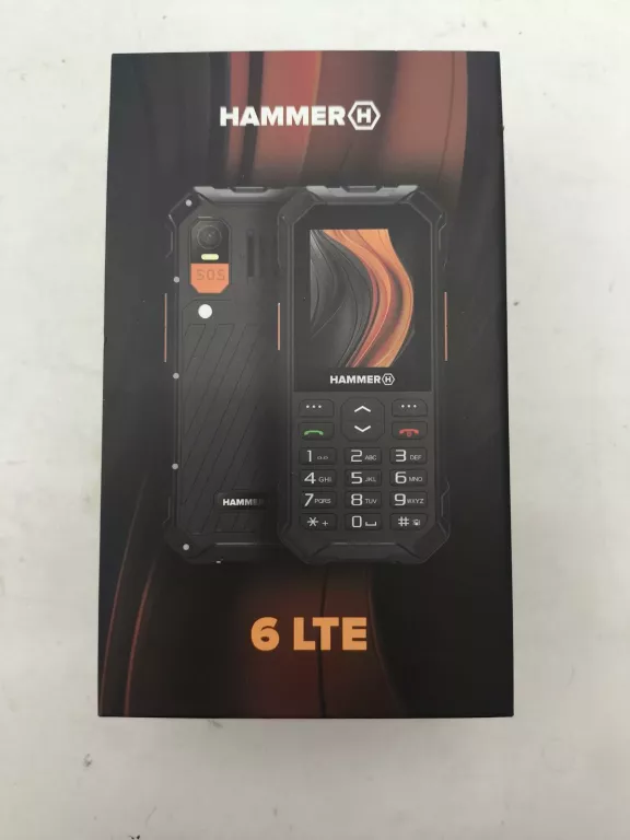 TELEFON KOMÓRKOWY MYPHONE HAMMER 6 4G DUAL SIM CZARNY/KPL