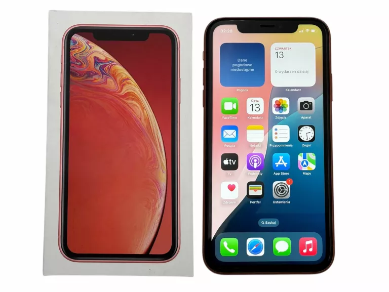 TELEFON APPLE IPHONE XR 128GB 6.1"  BAT. 78% 2942 MAH