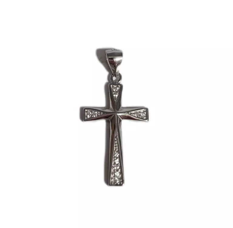 srebrna-zawieszka-krzyz-cyrkonie-daszynskiego-2-ustron