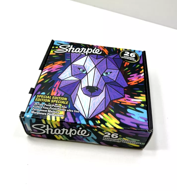 ZESTAW SHARPIE "WOLF" MIX BOX 26
