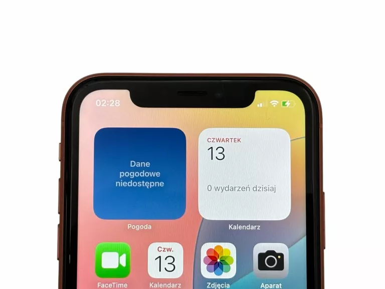 TELEFON APPLE IPHONE XR 128GB 6.1"  BAT. 78% 2942 MAH