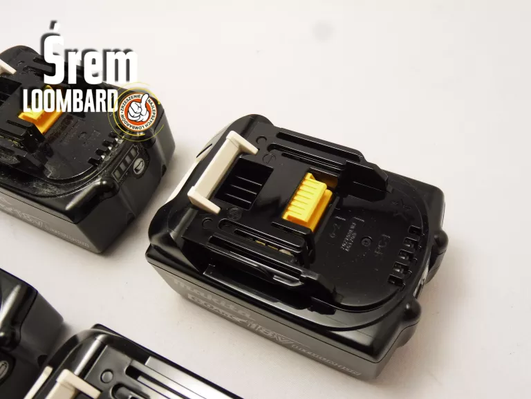 ŁADOWARKA MAKITA + 4 X AKU 6.0AH, KOMPLET, IGŁA STAN!