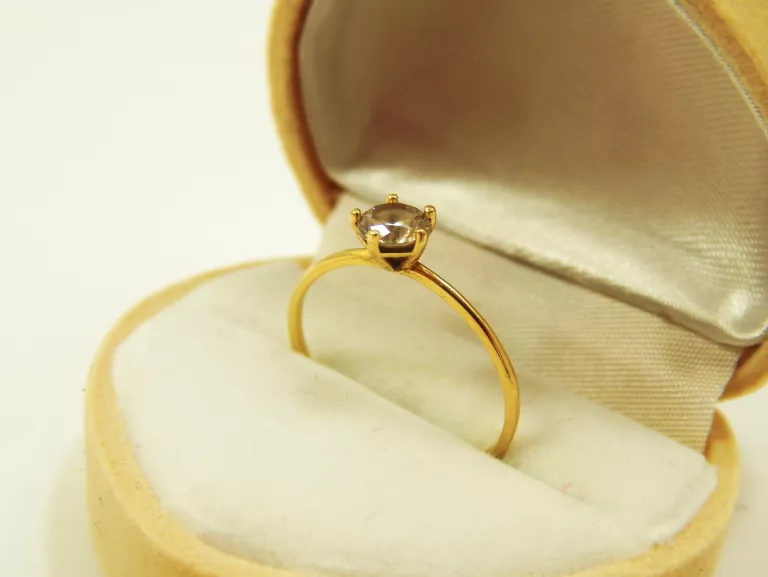 ZŁOTY PIERŚCIONEK DAMSKI PR 333 ROZM. 15