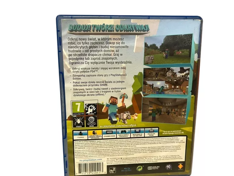 GRA PS4 MINECRAFT
