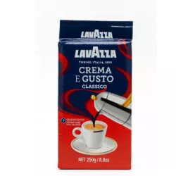 LAVAZZA CREMA E GUSTO CLASSICO 250 G KAWA MIELONA 09/2027