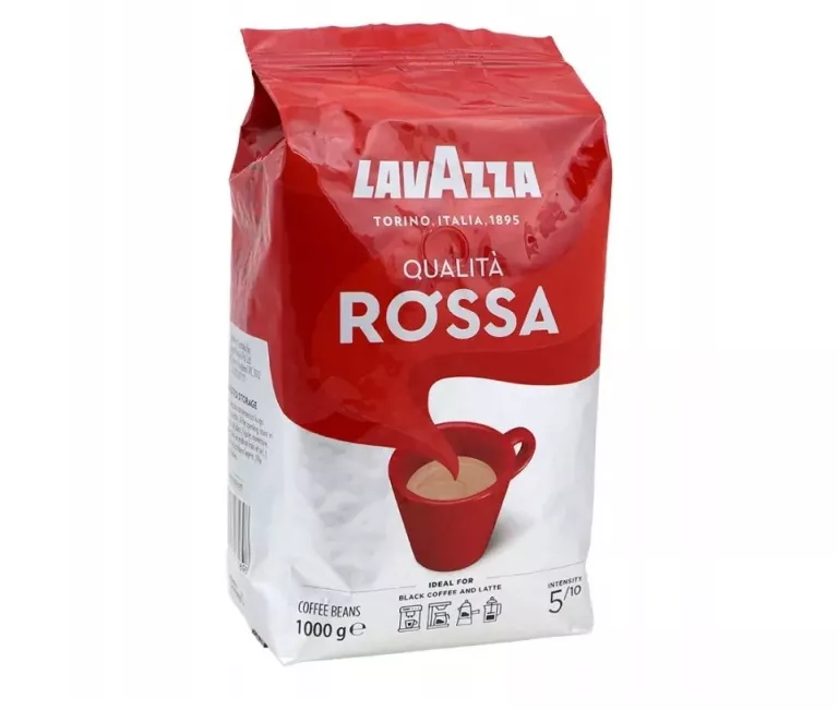 KAWA ZIARNISTA MIESZANA LAVAZZA QUALITA ROSSA 1000 G