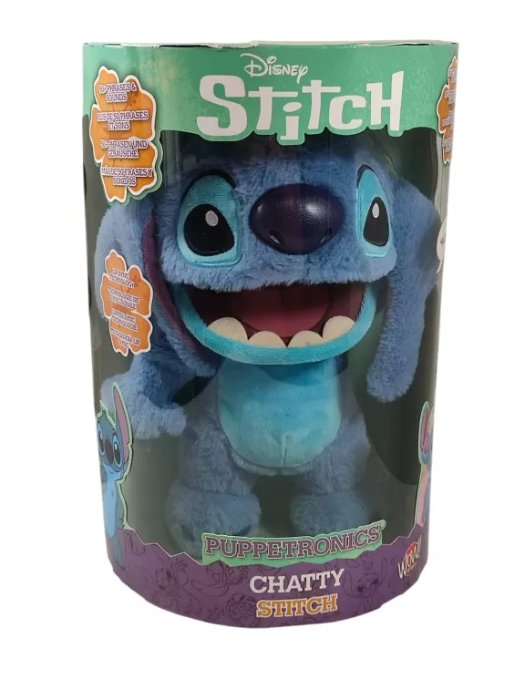 INTERAKTYWNA MASKOTKA STITCH CHATTY PRZYTULANKA WOW DISNEY DIS-1025-01