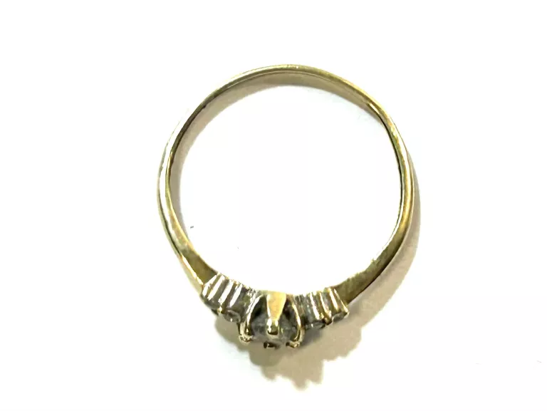 WYRÓB JUBILERSKI UŻYWANY PIERŚCIONEK R.15 0,89G PR.333