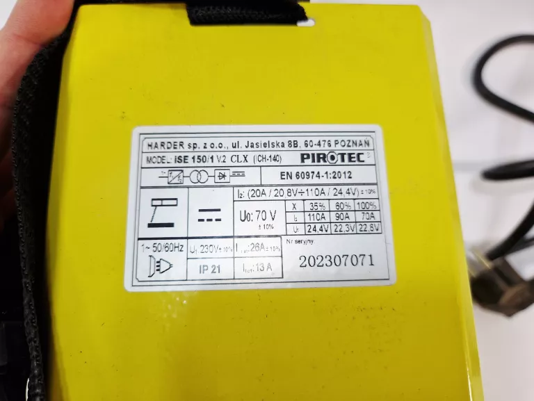 SPAWARKA INWERTOROWA PIROTEC MERITUM ISE 150/1