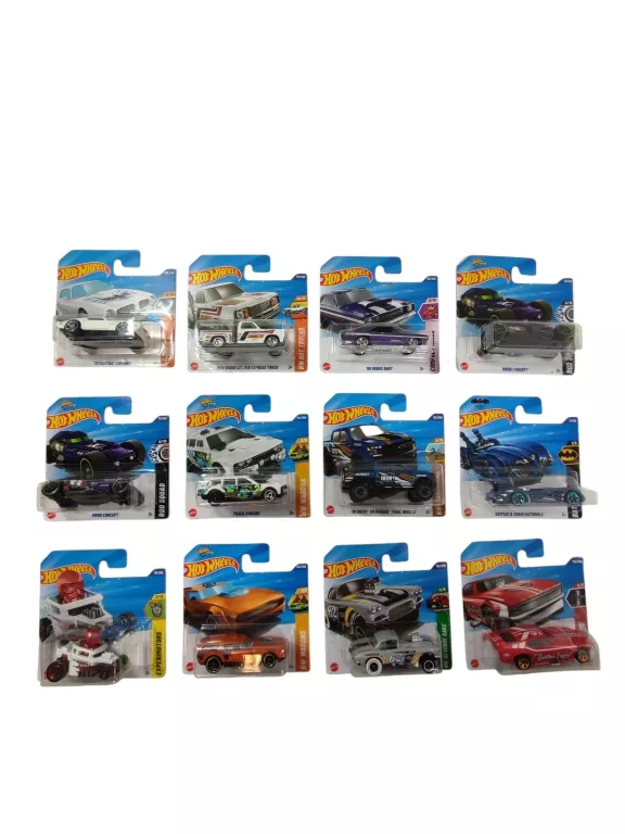 SAMOCHODZIKI HOTWHEELS MIX - RÓŻNE RODZAJE