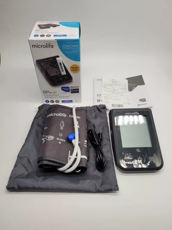 CIŚNIENIOMIERZ MICROLIFE BP B4 BT KOMPLET GW@RANCJA