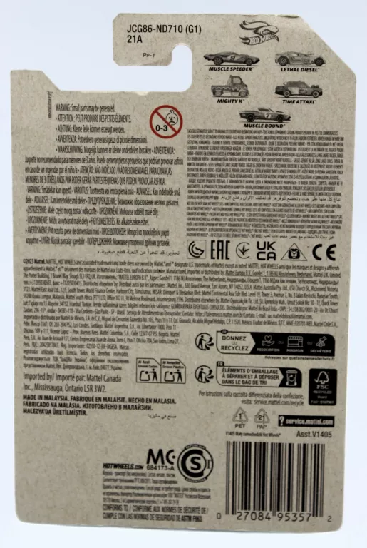 MODEL AUTA HOT WHEELS MIGHTY K SPRING SERIES 2025