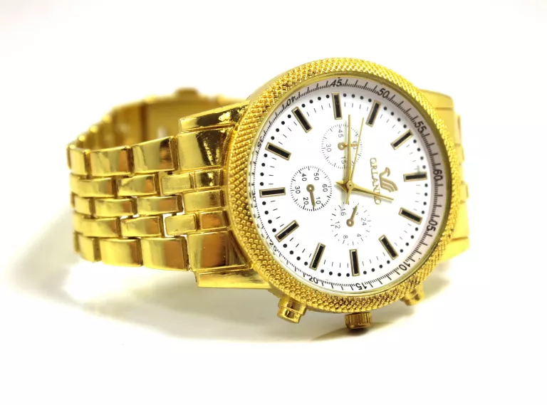 ZEGAREK ORLANDO NO40 ZŁOTY KOLOR