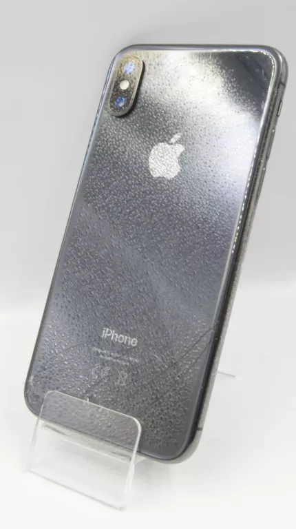 SMARTFON APPLE IPHONE X 64GB BAT.73% ZBITE PLECY