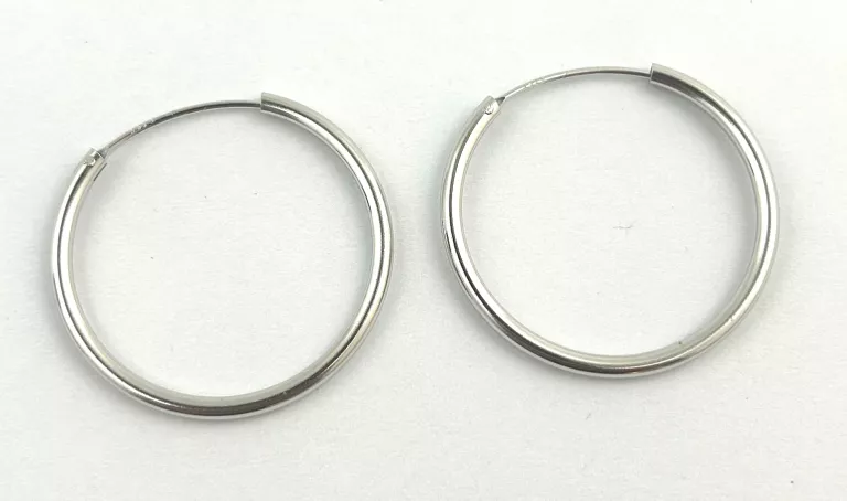 SREBRNE KOLCZYKI KOŁA 925