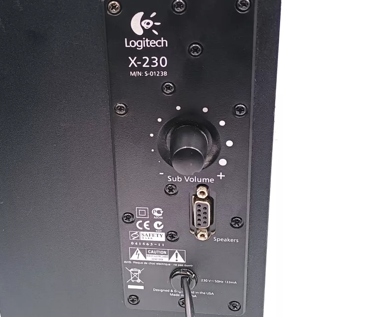 GŁOŚNIKI LOGITECH X-230 2.1