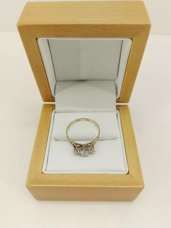 zloty-pierscionek-z-diamentami-585-043ct-228g-r18-wyprzedaz-rodzaj-2205-2