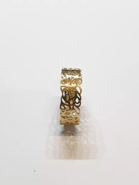 PIĘKNY ZŁOTY PIERŚCIONEK R 20 14 K