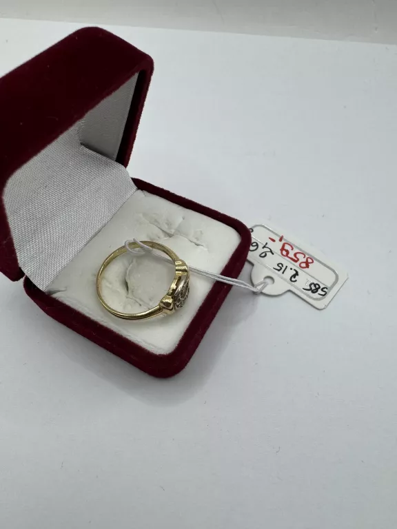 ZŁOTY PIERŚCIONEK P.585 WAGA 2,60 G ROZMIAR 15