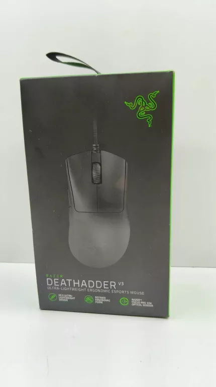 MYSZKA PRZEWODOWA RAZER DEATHADDER V3 SENSOR OPTYCZNY
