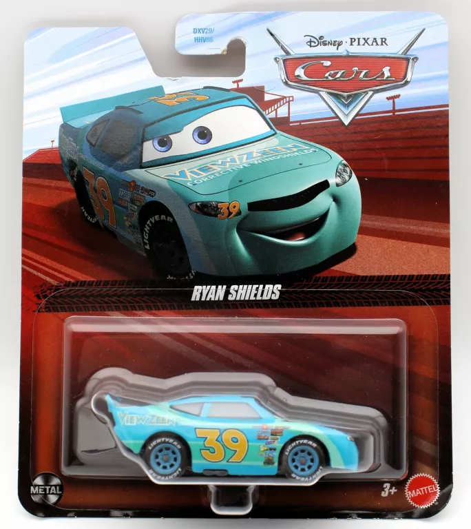 MODEL AUTKA DISNEY PIXAR CARS RYAN SHIELDS