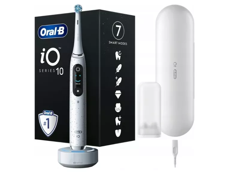 SZCZOTECZKA ELEKTRYCZNA ORAL-B IO SERIES 10 STARDUST WHITE