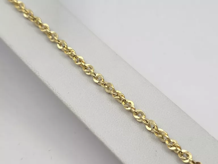 zlota-bransoletka-splot-kordel-585-14k-19cm-220g-dlugosc-calkowita-1900