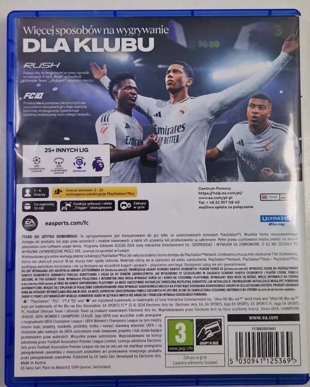 GRA FC 25 EA SPORTS PS5