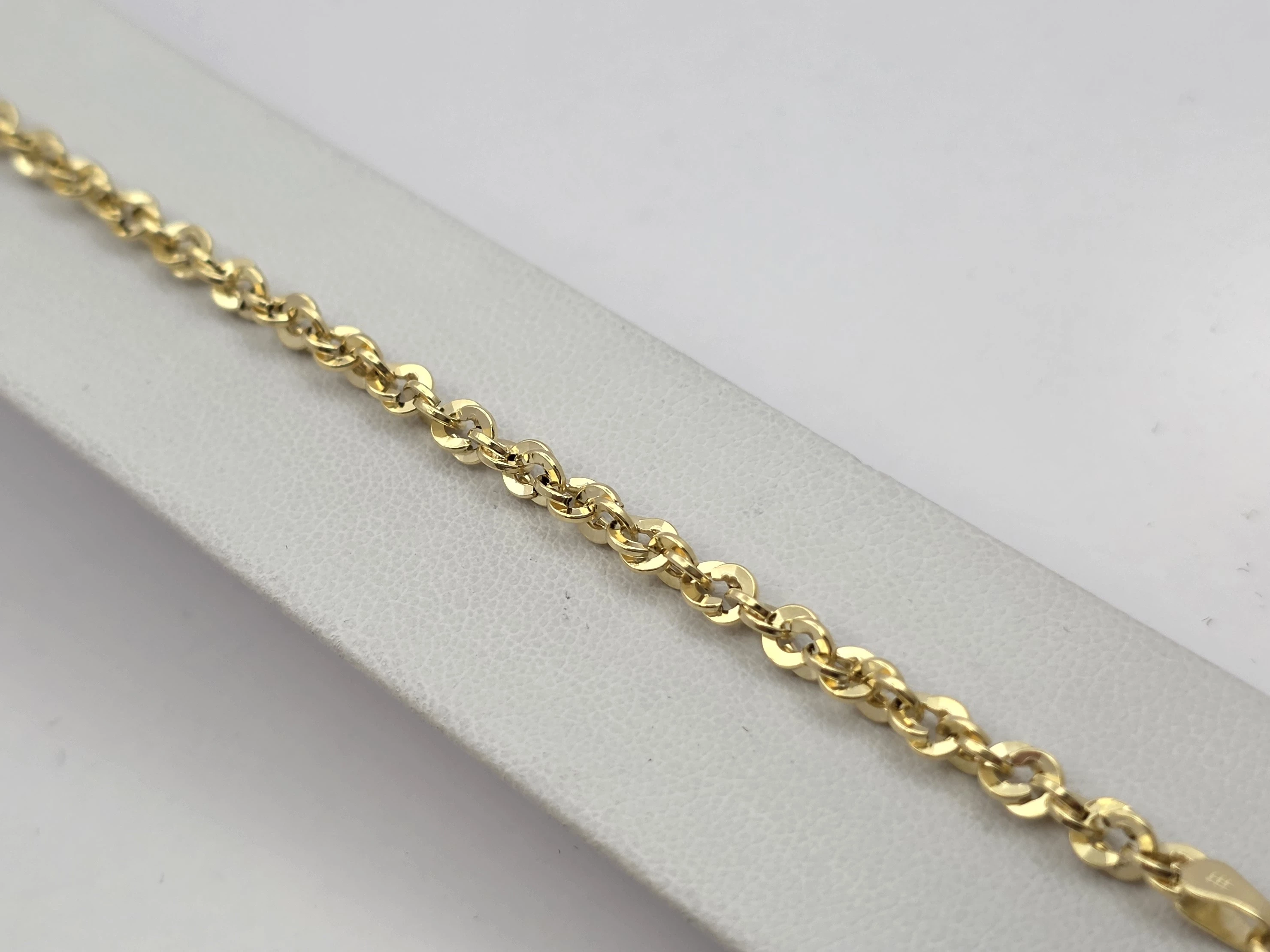 zlota-bransoletka-splot-kordel-585-14k-19cm-220g-rodzaj-2205-2