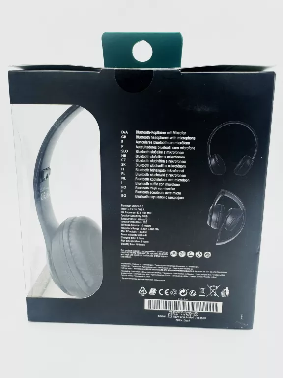 SŁUCHAWKI BLUETOOTH  ITEM 75.018.02