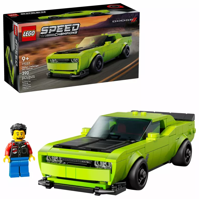 LEGO SPEED CHAMPIONS 77237 SAMOCHÓD SPORTOWY DODGE CHALLENGER SRT HELLCAT